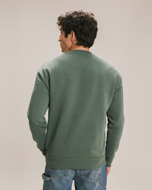 Sudadera Fit Relaxed Verde